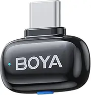BOYA Mini Wireless Microphone USB-C Receiver,Type-C Port RXU for BOYA Mini Series Wireless Lavalier Microphone,Replacement Receiver RXU