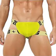 [Ctreela] Stylish Mens Jockstrap Underwear Athletic Workout Stretch Jockstrap Sexy G-Strings & Thongs Jock Strap Underwear