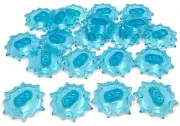 Lego 20 New Trans-Light Blue Power Burst Fig Pedestal 5 x 5 x 2/3 Super Heroes