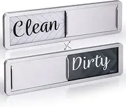 GeeRic Dishwasher Magnet Clean Dirty Sign, Washing Machine Indicator With Adhesive Strong Magnet, Easy Read & Slide Kitchen Aid for Home Office