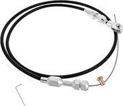 GRIRIW Throttle Cable Fitting Kit Car Throttle Cable Repair 36 Inch Components Easy to Install