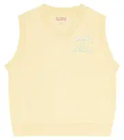 [The Animals Observatory] The Animals Observatory x Babar cotton sweater vest Y 4 neutrals