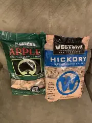 Western Premium BBQ Products Apple And Hickory BBQ Smoking Chips, 180 cu in