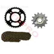 Front Rear Sprocket + 420 Chain for Dirt Pit Bike Atomik 110cc 125cc 140cc CRF50