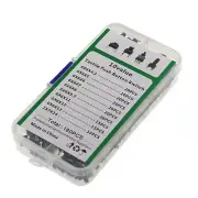 180PCS 10 Type 6X6 Light Touch Switch Push Button Switch Kit Assortment T2N9