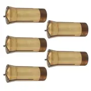 LABLT 5× 5C Emergency Brass Collet 1/16" Lathe Milling Holder High Precision