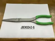 Snap-on Tools USA NEW GREEN 11" Soft Grip Needle Nose Pliers 911ACFG