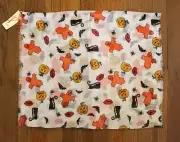 New Halloween Ghosts Pumpkins Bats Infinity Loop Scarf 21 X 36 #HS26