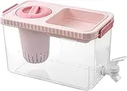 Fridge Water Dispenser, Refrigerator Water Dispenser with Tap, Beverage Dispenser for Fridge, Drinks Dispenser Slim Fridge Beverage, Drinks Chiller Large Dispenser, Fridge Jug Drinks Chiller