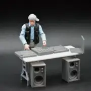 3.75" FIGURE DJ EQUIPMENT ACCESSORIES DIORAMA PROPS STAR WARS GI JOE 1:18 scale