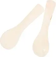 GETAJGHSD 2pcs Caviar Spoon Egg Cups Caviar Dinner Coffee Lid Serving Fruit Cool Spoon Spatula Dish Happy Cater Mugs Appetizer Stirrer Lids Bowls Iced Cups and Platter Mug Eating Shell White