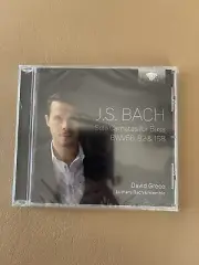 DAVID GRECO J.S. BACH: SOLO CANTATAS FOR BASS BWV 56, 82 & 158 NEW CD