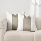 EVERGRACE x Kinsey Walsh Signature Velvet Panel Cotton Pillow Covers Set of 2...