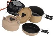 QSTDGVPW Camping Cookware Set Multifunctional Frying Pan for Picnic Travel Fishing