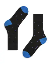 Falke Mercerized Cotton & Nylon Dot Dress Socks