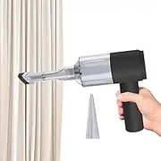 Cordless Car Vacuum Cleaner - USB Portable Auto Vacuum Cleaner Blow and - Auto Vacuum Cleaner with Washable Filter for 1500mAh Battery, 2000pa, Small Dust Storage Bin Amith