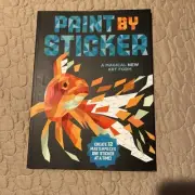 New Paint By Sticker Arts Crafts Workman ISBN 9780761187233