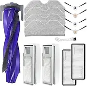 Compatible for Narwal Freo X Plus Vacuum Cleaner Main Side Brushes Hepa Filters Mop Pads Dust Bags Replacement Parts