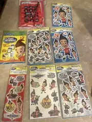 Lot of unopened Jimmy Neutron sticker & Stationary 2002