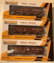 HO scale Tangent Pullman-Standard open top Hopper - Alaska Railroad - 3 pack