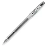 Pilot G-Tec-C Gel Rollerball Pen, Hyper Fine Needle 0.25mm, Black, Pack of 5