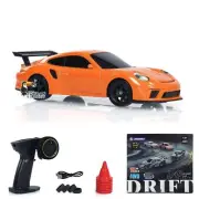 1:43 RTR Remote Control Mini Drift Race Car Toy Vehicle Traffic Cones Gyro Motor