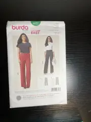 Burda 6817 Women’s Pants Pattern New Uncut Sizes US 10-20