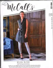 McCall's M8122 Misses 8 to 16 Tunic Vest Melissa Watson Uncut Sewing Pattern