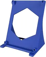 Simpleton NerdQaxe+ Stand | 3D Printed Crypto Mining Stand | Bitcoin ASIC Miner Holder for NerdQaxe+ | Sturdy & Space-Saving (Blue)