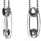 2pcs Cord Weight Spare for Vertical Blind, Roller Blinds Window Shutter Clear