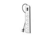 Belkin 4-Outlet Surge Protection Strip with 2M Power Cord (BSV400AU2M)