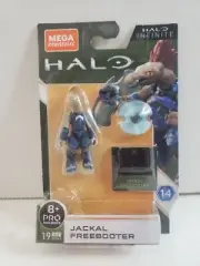 Mega Construx Halo Infinite Heroes Series 14 Jackal Freebooter Figure GYG47 NIP