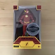 NEW WORLDS FINEST THE FLASH VINYL FIGURE + 16oz PINT GLASS