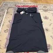 2 Pieces 3xL Black Label Short Sleeve Plain T-Shirt Regular MRSP $38.00