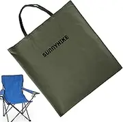 Folding Chair Bag, 600D Oxford Cloth Outside Chair Storage Bag with Shoulder Strap, Heavy Duty Carry Bag Carrying Case for Folding Chaise Lounge Chair for Outdoor Cibers