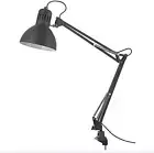 IKEA TERTIAL Work Lamp 32" Adjustable Multi-Joint Spring Swing Arm Clamp Clip on