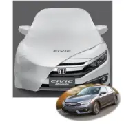For Honda Civic FK Hatchback 2017 18 21 Car Covers Breathe Body Silver
