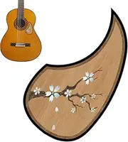 Pickguard for Acoustic Guitar, Guitar Pickguard | String Instrument Guard Replacement - Vintage Scratch Resistant Guard Sticker for Acoustic Guitar Repair