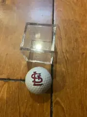 MLB St Louis Cardinals Regulation Golf Balls WITH CASE