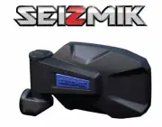 Blue Seizmik Strike Side View Mirrors- 2013-2019 Polaris Ranger 900 XP / Crew