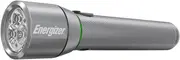 Energizer Rechargeable LED Metal Torch, Super Bright Flashlight, Shatterproof and Water Resistant, USB Port to Charge Other Devices, Charging Cable Included