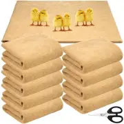 9 Pack Jute Brooder Liners for Red Barn Brooder, 48x20 Inch Nesting Box Pads ...