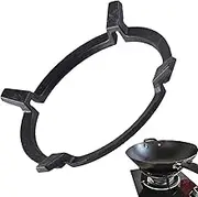 WOK PAN Stand - Gas Stove Grate Replacement, Frying Pan and Pot Holder | Anti-Slip Cooktop Frame Adapter, Heat Resistant Cast Iron Rack for Home Restaurant Cooking Tools