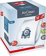 Miele GN AirClean 3D Efficiency Vacuum Cleaner Bags - 2 Boxes - Includes 8 Genuine Airclean GN Bags + 2 Genuine Super Air Clean Filter + 2 Genuine Pre-Motor Protection Filters, XL Value Pack
