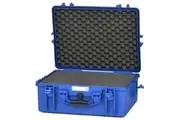 HPRC 2600W - Wheeled Hard Case with Foam - Electric Blue