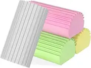 Damp Clean Duster Sponge, Magic Sponge Eraser for Housekeeping, Reusable Cleaning Sponge for Blinds, Vents, Mirrors, Glass, Baseboards, Window Track Grooves and Railings