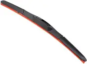 Red Silica Gel Car Wiper Blade Universal U Hook Type 14"16"17"18"19"20"21"22"24"26" Windshield Hybrid Auto Wiper Accessories (Color : 16 Inches, Size : Right Hand Drive-RHD)