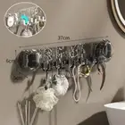 Multi-Purpose Vacuum Cup Hook Towel Rack Robe Coat Hangers