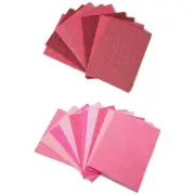 10 CONVERSATION HEARTS Embossed A2 Card Fronts Valentine Day - You Choose Color