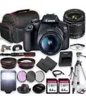 Canon EOS Rebel T7 DSLR Camera 35pc Bundle